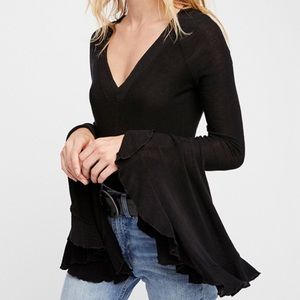 NWT* Free People so dramatic bell sleeve size XS